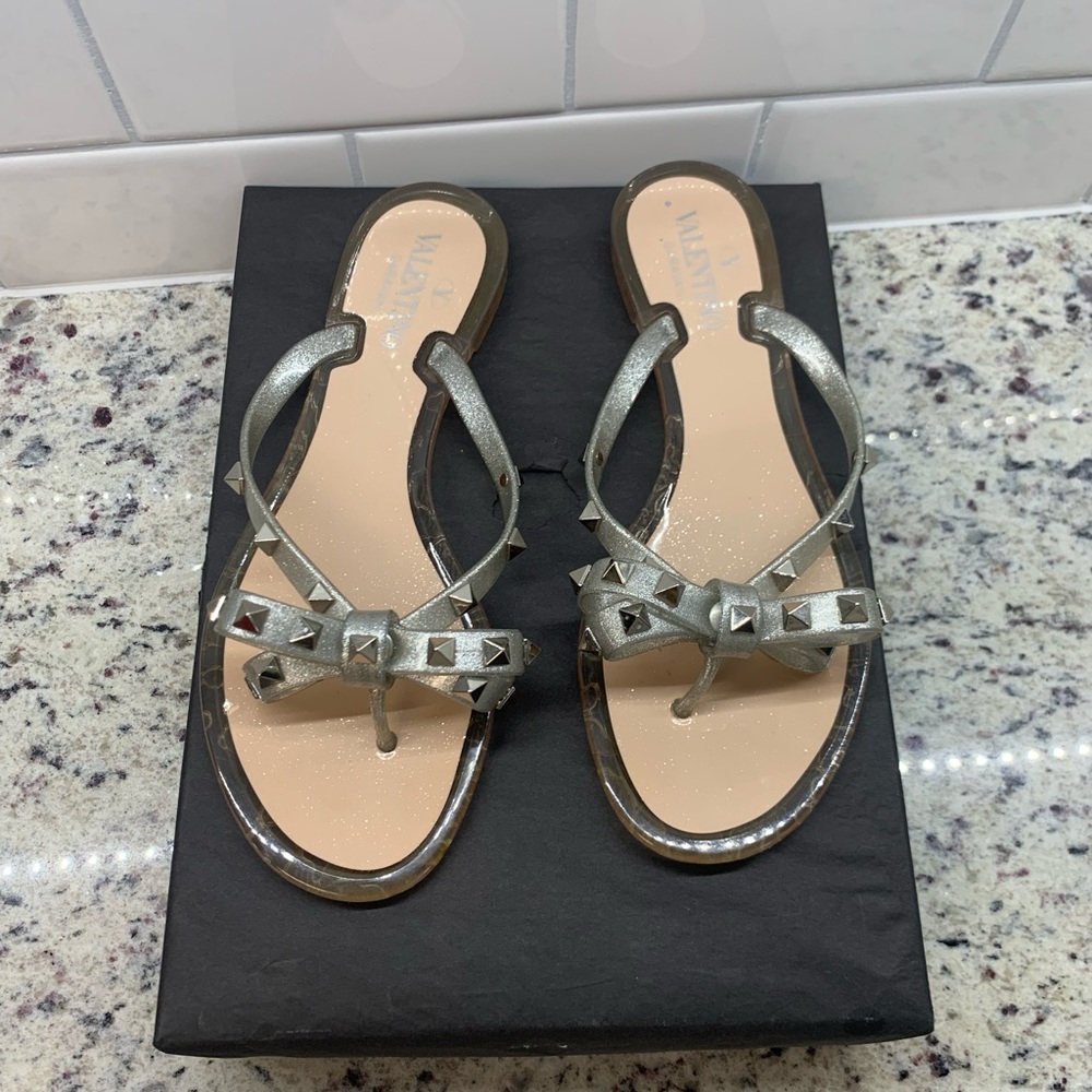 Valentino Garavani Rockstud Jelly Sandals